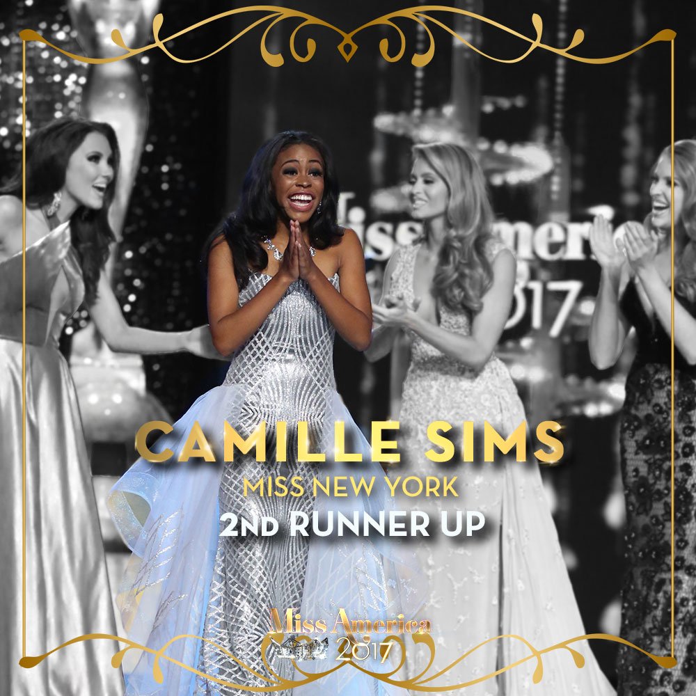 Miss NY, Camille Sims, 2nd RU Miss America 2017, VOCAL-"Sway"