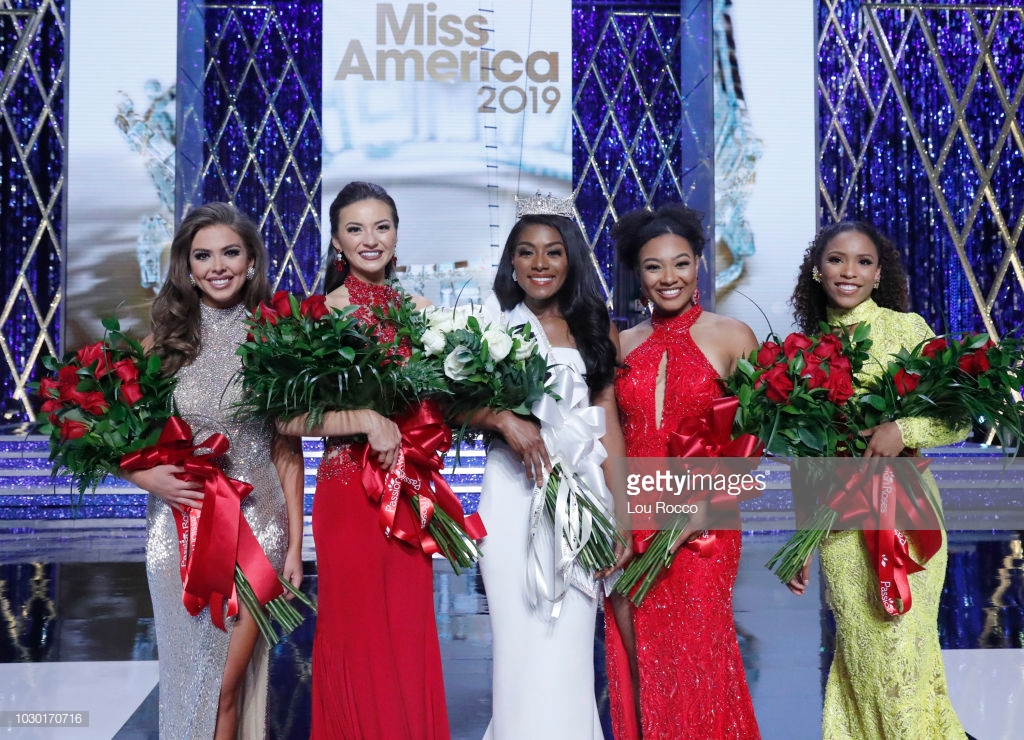 Top 5, Miss America 2019, Bill did music for CT (1st RU) and LA (2nd RU)