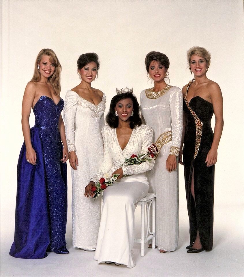 Miss America Top 5, 1990, Bill did music for WINNER, Debbye Turner, Marimba-"Classical Medley"